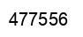Number 477556 black image