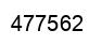 Number 477562 black image