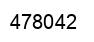 Number 478042 black image