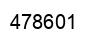 Number 478601 black image