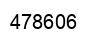 Number 478606 black image