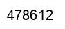 Number 478612 black image