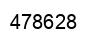 Number 478628 black image