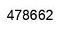 Number 478662 black image