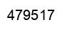 Number 479517 black image