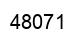 Número 48071 imagen negro