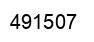 Number 491507 black image
