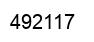 Número 492117 imagen negro