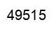 Number 49515 black image