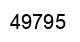 Number 49795 black image