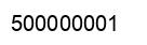 Number 500000001 black image