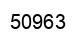 Number 50963 black image