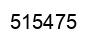 Number 515475 black image
