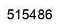 Número 515486 imagen negro