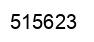 Number 515623 black image