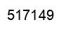 Number 517149 black image