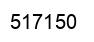 Number 517150 black image