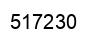 Número 517230 imagen negro