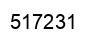 Número 517231 imagen negro