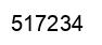 Number 517234 black image