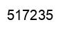 Number 517235 black image