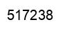Number 517238 black image