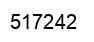Number 517242 black image