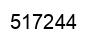 Number 517244 black image