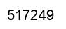 Number 517249 black image