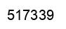 Number 517339 black image