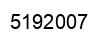 Number 5192007 black image