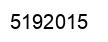 Number 5192015 black image