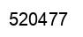 Number 520477 black image