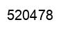 Number 520478 black image