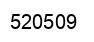 Number 520509 black image