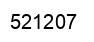 Number 521207 black image