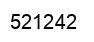 Number 521242 black image