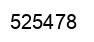 Number 525478 black image