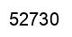 Number 52730 black image