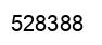Number 528388 black image