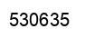 Number 530635 black image