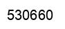 Number 530660 black image