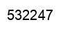 Número 532247 imagen negro
