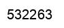 Número 532263 imagen negro
