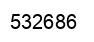 Number 532686 black image