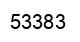 Number 53383 black image