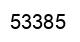 Number 53385 black image