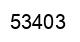 Number 53403 black image