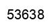 Number 53638 black image