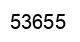 Number 53655 black image